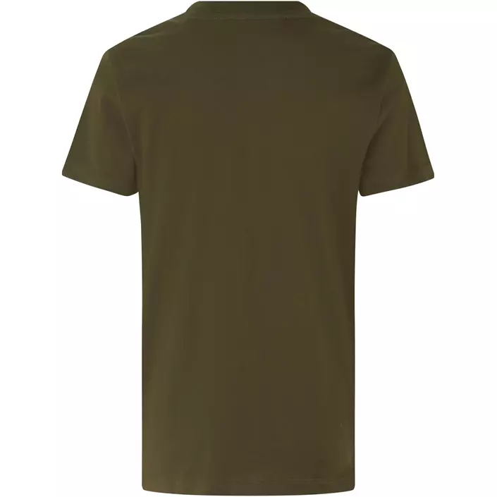 ID økologisk T-shirt til børn, Olivengrøn, large image number 1