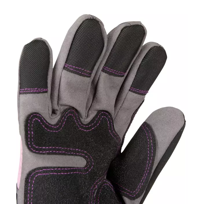 OX-ON Garden Supreme 5602 garden gloves, Purple/Black/Grey, large image number 2