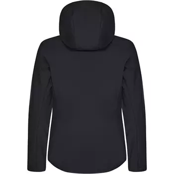 Clique Classic women's softshell jacket, Black