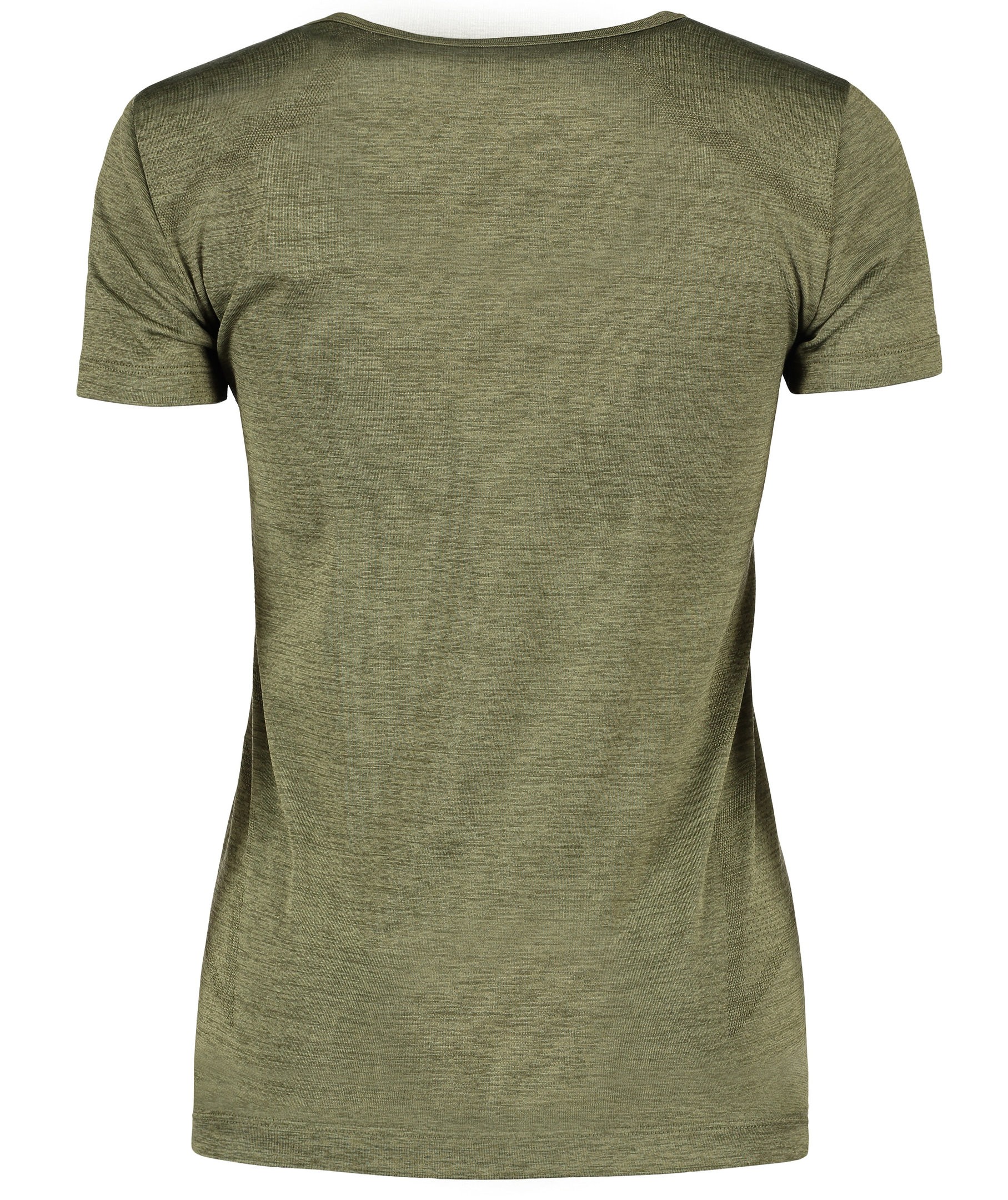 GEYSER Seamless women's T-shirt, Olive melane, large image number 2