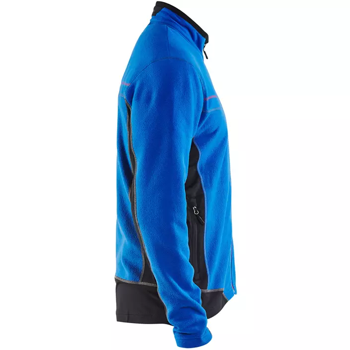 Blåkläder Microfleece jakke, Koboltblå/sort, large image number 4