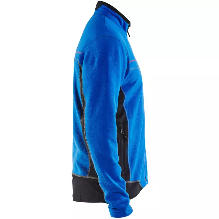 Blåkläder Microfleece jakke, Koboltblå/svart, large image number 4
