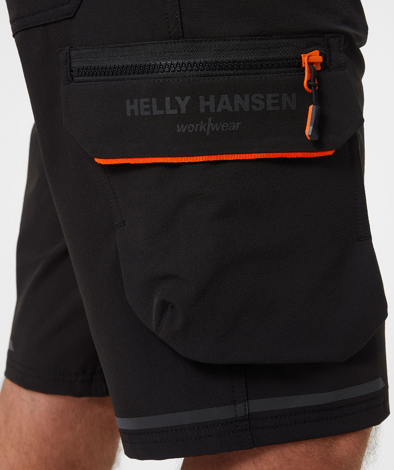 Helly Hansen Kensington serviceshorts full stretch, Sort, large image number 5
