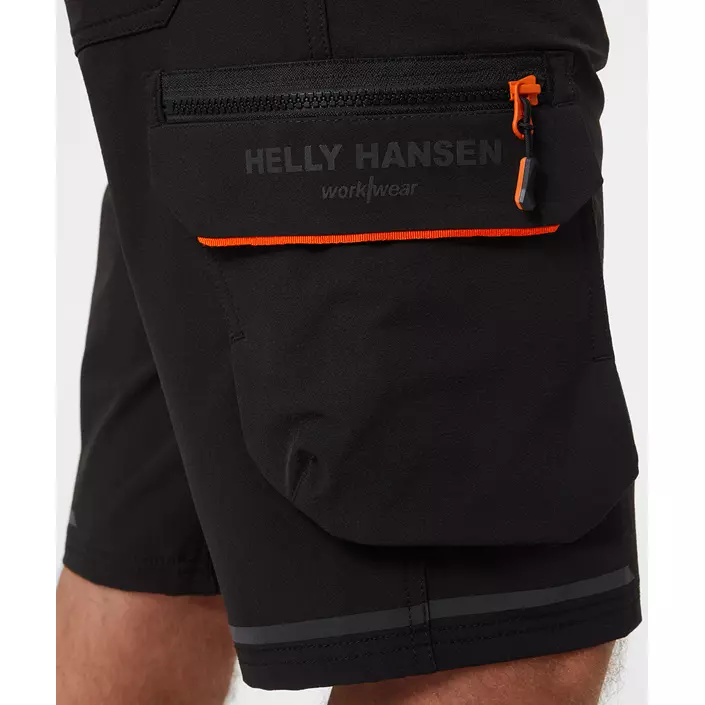 Helly Hansen Kensington serviceshorts full stretch, Sort, large image number 5