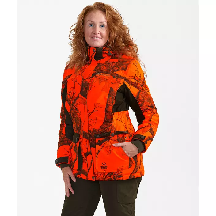 Deerhunter Eagle camo vinterjacka dam, Realtree Edge Orange, large image number 3