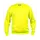 Clique Basic Roundneck Sweatshirt, Hi-Vis Gelb, Hi-Vis Gelb, swatch