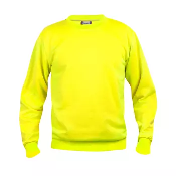Clique Basic Roundneck sweatshirt, Varsel Gul
