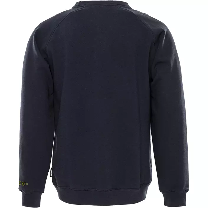 Fristads Flamestat sweatshirt 7180 MFRN, Mørk Marine, large image number 1