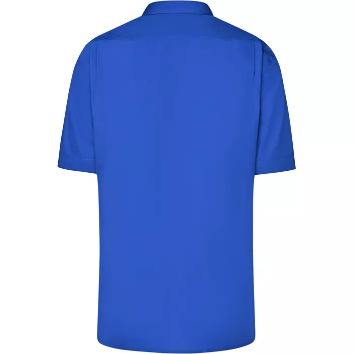 James & Nicholson modern fit kortermet skjorte, Kongeblå, large image number 1