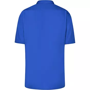 James & Nicholson modern fit kurzärmeliges Hemd, Königsblau