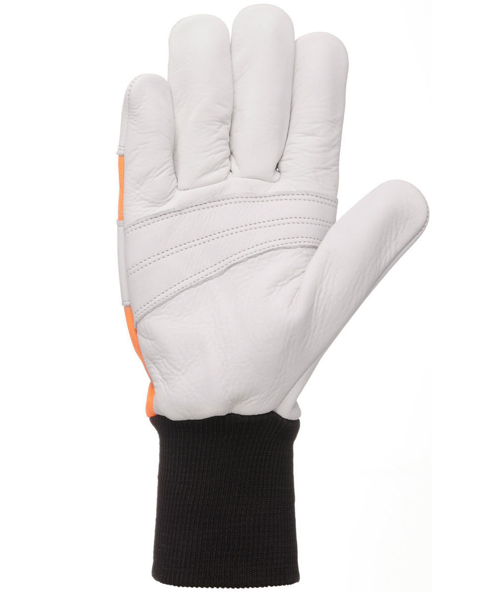 Kramp cut protection gloves, Orange/white, large image number 2