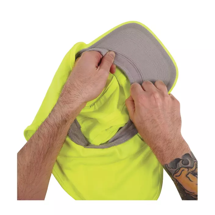 Ergodyne Chill-Its 6650 cooling hat, Lime, Lime, large image number 2