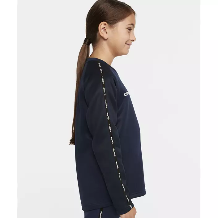 Craft Squad 2.0 træningstrøje til børn, Navy, large image number 6