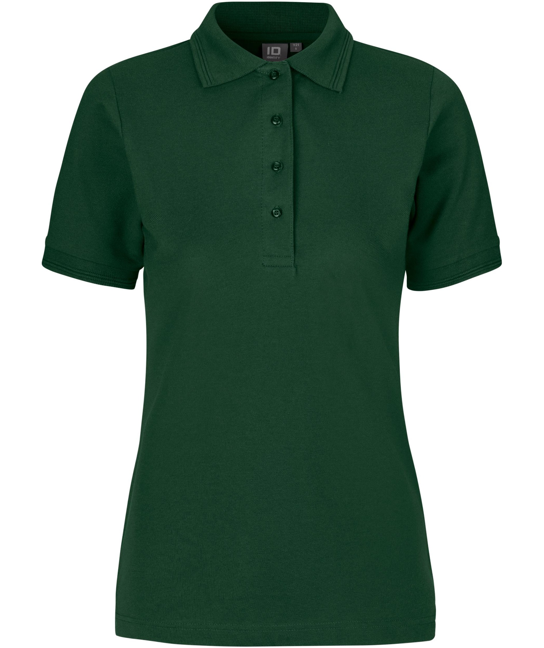 ID PRO Wear women's Polo shirt, Bottle Green