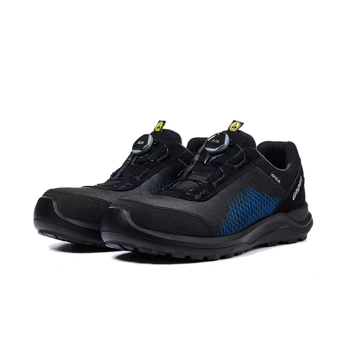 Grisport 70572 safety shoes S1P, Black/Blue, large image number 2