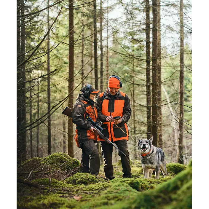 Pinewood Furudal Doghandler vest, Orange/Moss Green, large image number 13