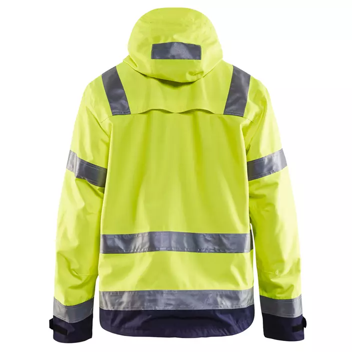 Blåkläder skalljakke, Hi-vis gul/marineblå, large image number 1