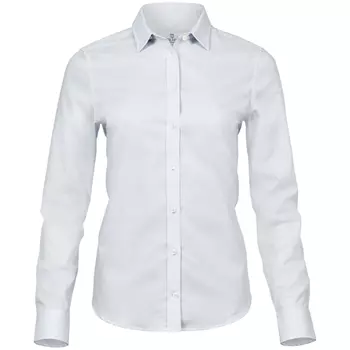 Tee Jays Stretch Luxus Damenhemd, Weiß