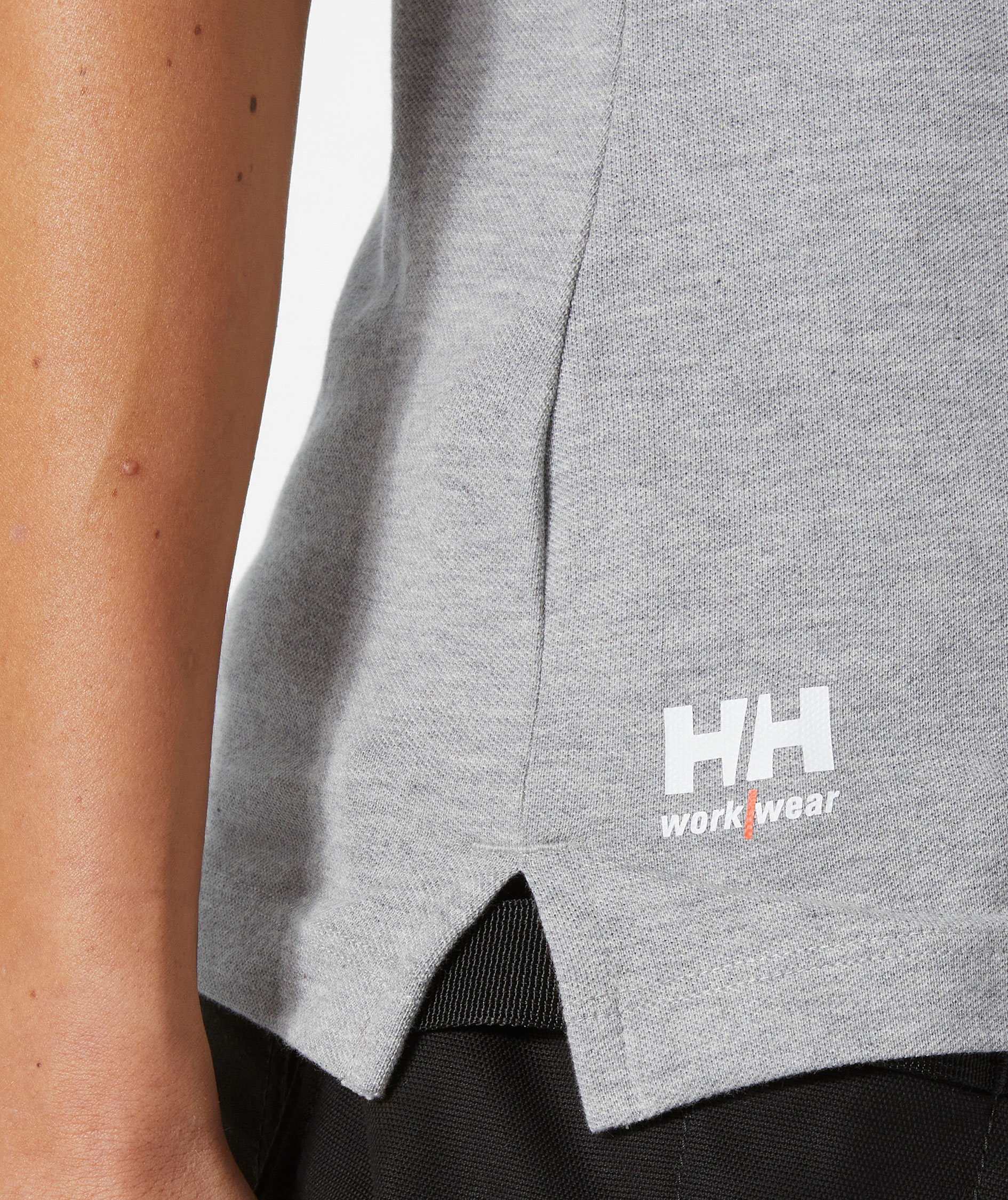 Helly Hansen Classic dame polo T-shirt, Grey melange , large image number 4