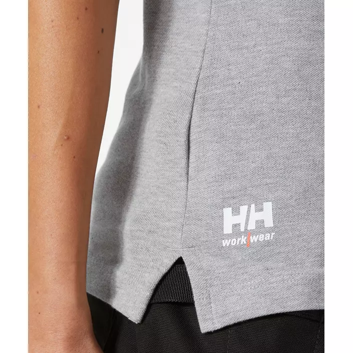Helly Hansen Classic dame polo T-skjorte, Grey melange, large image number 4