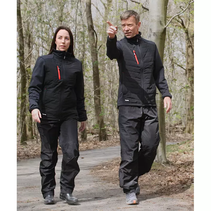 Lyngsøe regnbyxa, Svart, large image number 1