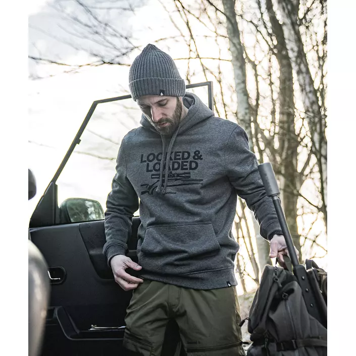 Seeland Loaded hoodie, Grey melange, large image number 1