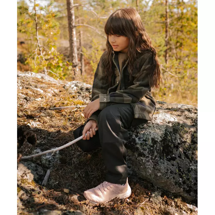 Pinewood Lappland fritidsbukser til børn, Sort/Sort, large image number 4