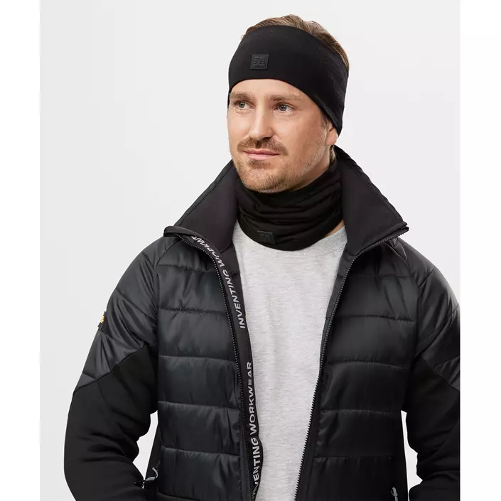 Snickers Stirnband Merino Wool, Schwarz, Schwarz, large image number 1