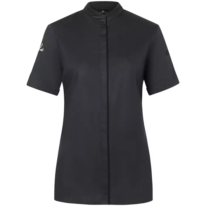 Karlowsky DIAMOND CUT® Avantgarde kortärmad kockjacka dam, Black, large image number 0