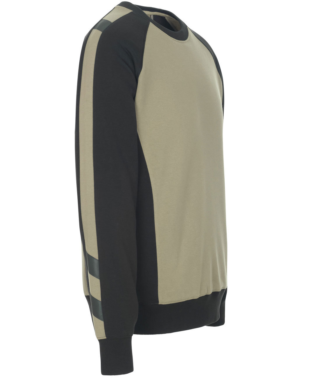 Mascot Unique Witten Sweatshirt, Khaki/Black, large image number 3