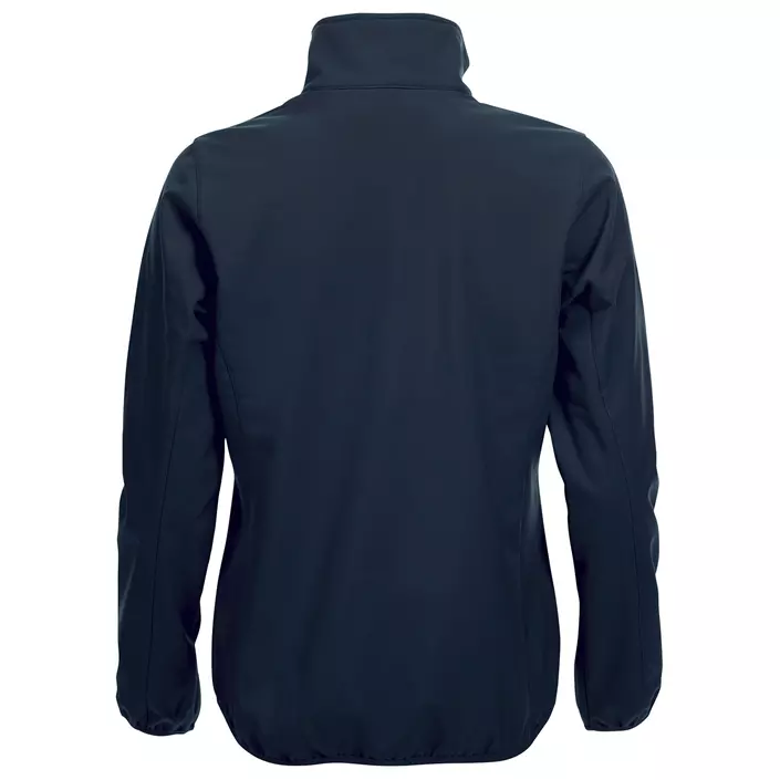 Clique Basic women's softshell jacket, Dark navy, large image number 2