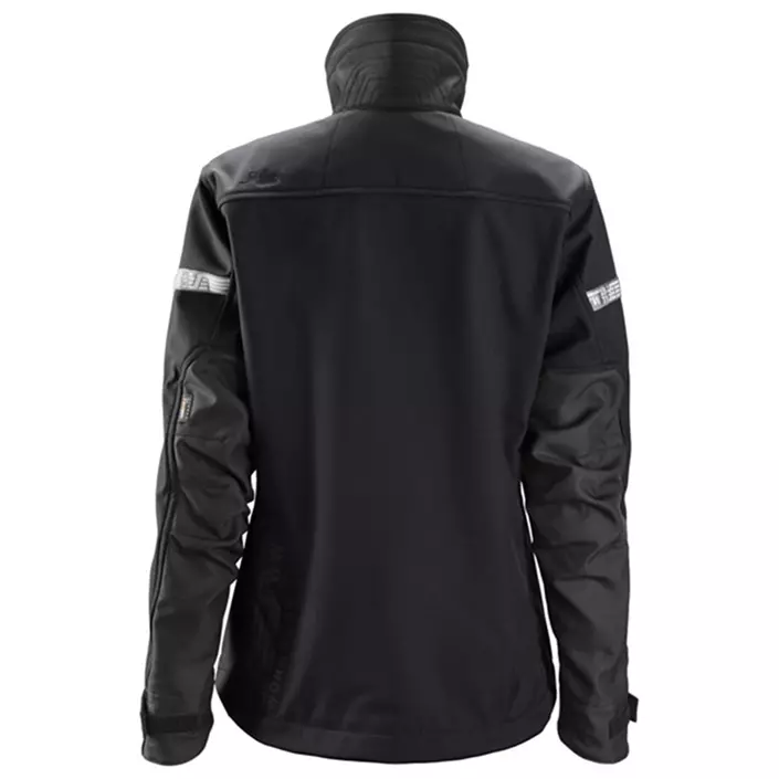 Snickers AllroundWork women's softshell jacket 1207, Black, large image number 1