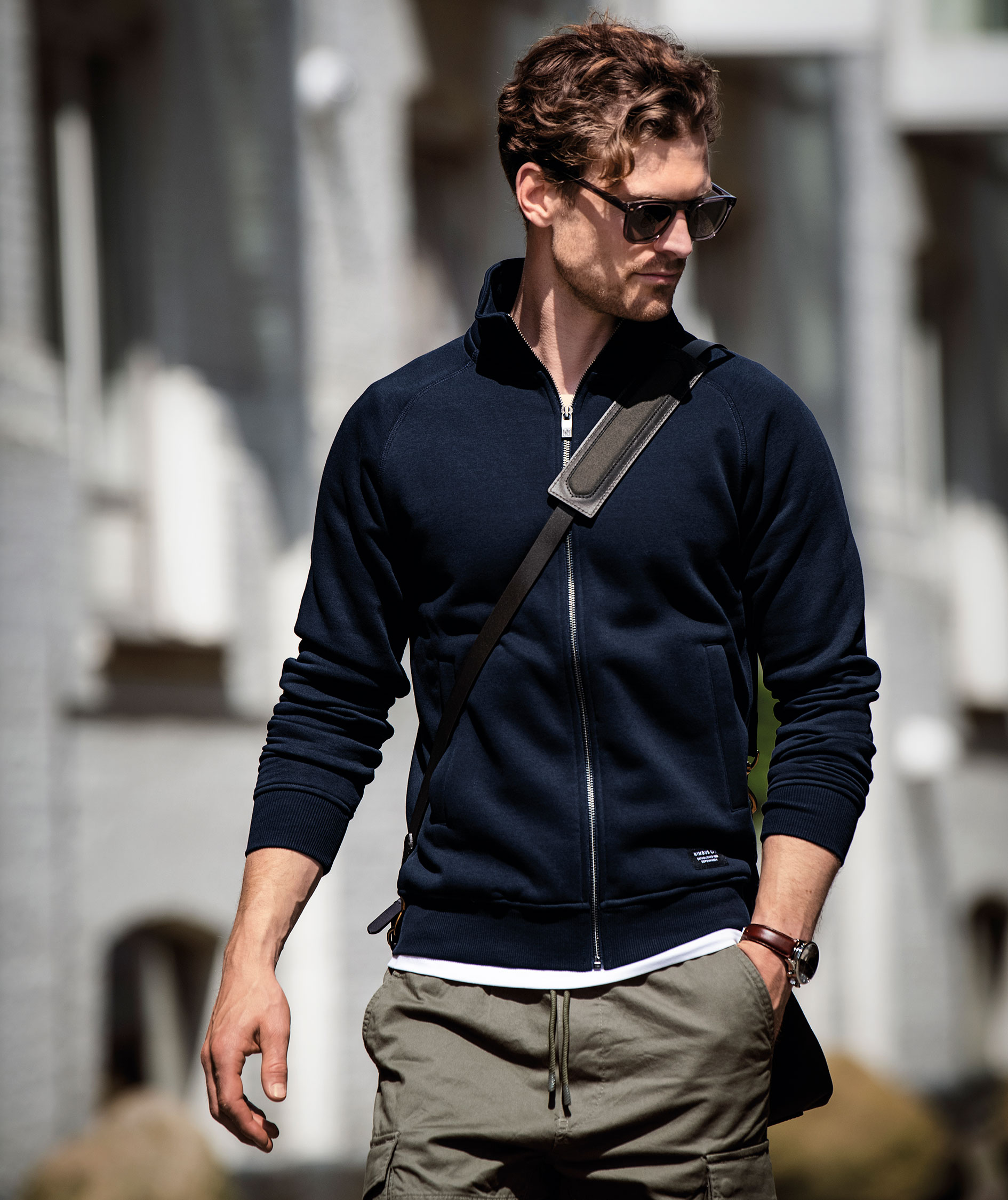 Nimbus Cambridge cardigan, Navy, large image number 1