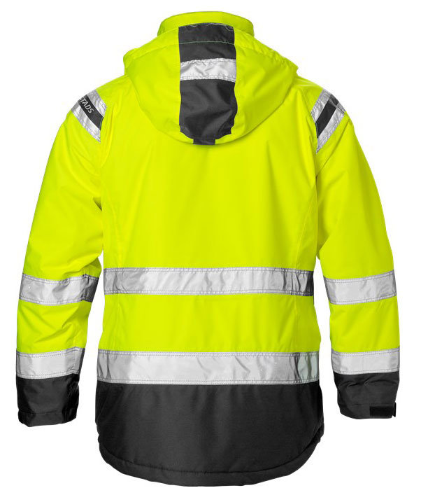 Fristads Airtech&reg; vinter jacka dam 4037 GTT, Varsel Gul/Svart