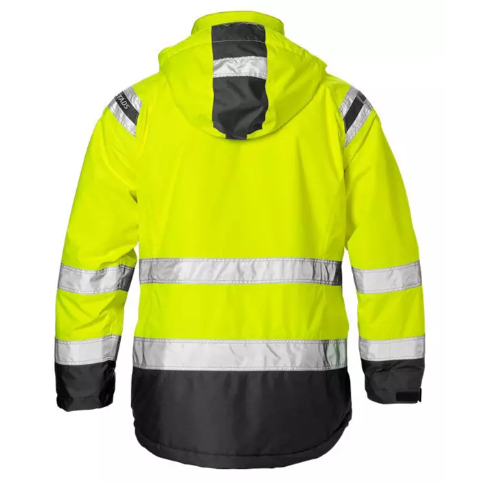 Fristads women's Airtech® winter jacket 4037 GTT, Hi-vis Yellow/Black, large image number 1