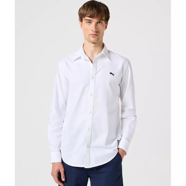 Wrangler Oxford skjorte, White , large image number 1