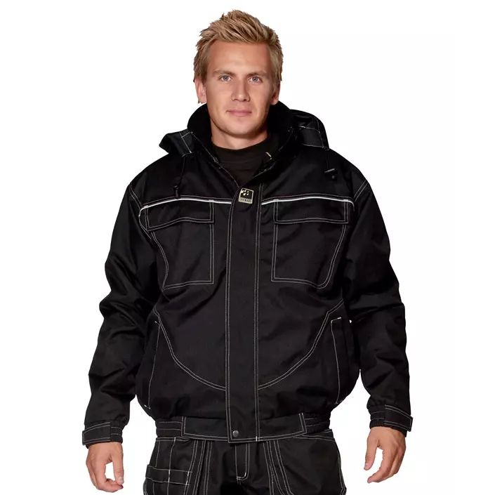 Ocean Medusa shell jacket, Black, large image number 0