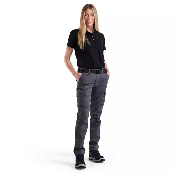 Blåkläder women's service trousers, Grey/Black, large image number 1