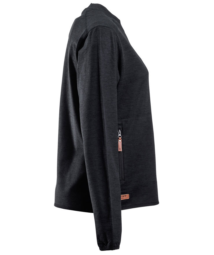 Kramp Active women's sweatshirt, Charcoal, large image number 2