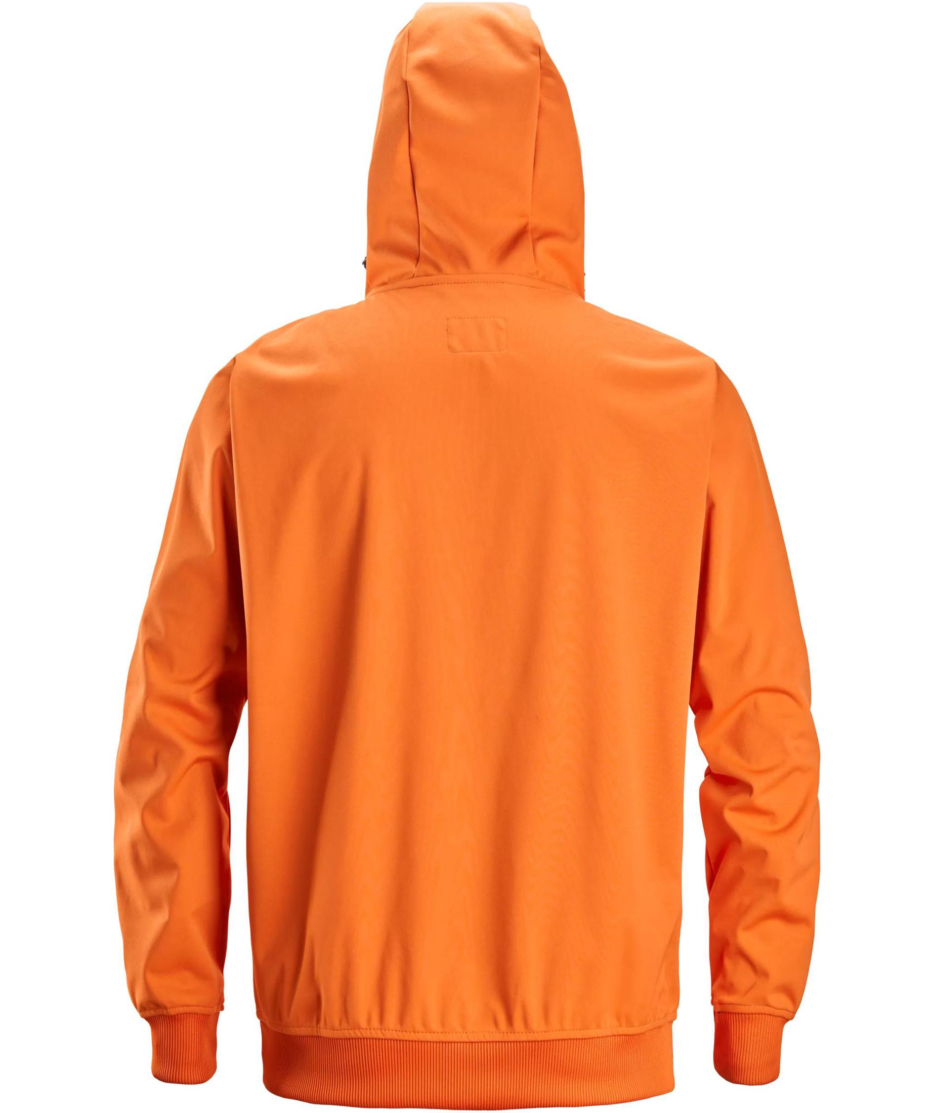 Snickers FlexiWork Windblocker softshell hoodie 8400, Warm Orange, large image number 1