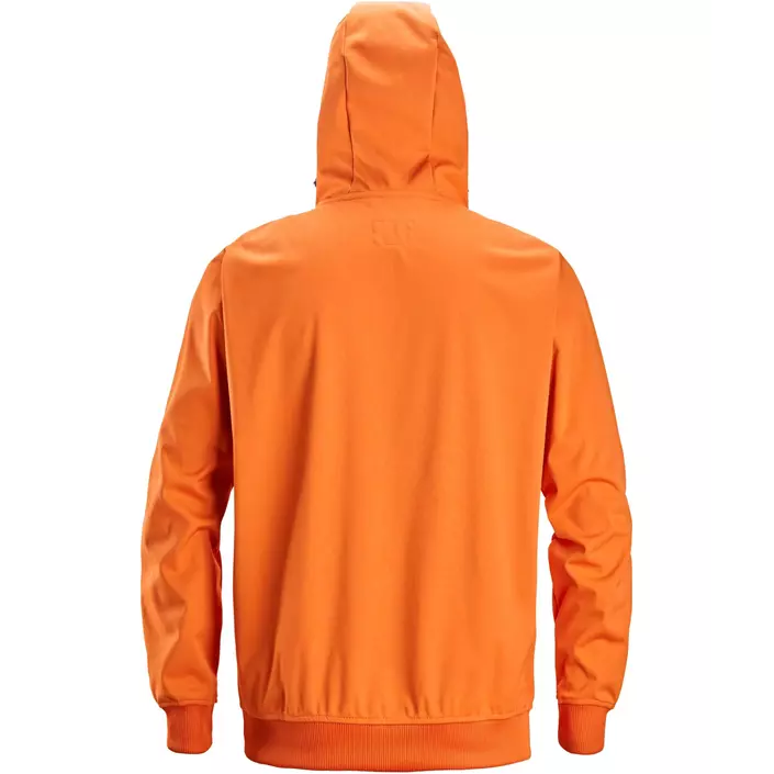 Snickers FlexiWork Windblocker softshell hoodie 8400, Warm Orange, large image number 1
