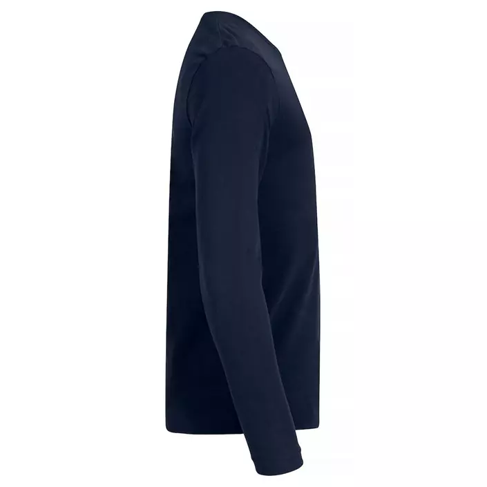 Clique Premium Fashion-T langermet T-skjorte, Dark navy, large image number 4