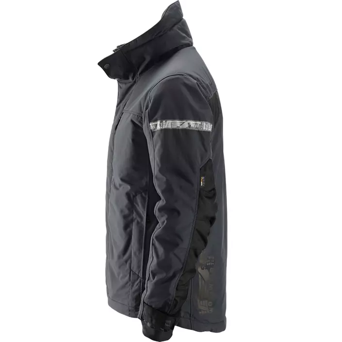 Snickers AllroundWork 37.5® winter work jacket 1100, Steel Grey/Black, large image number 2