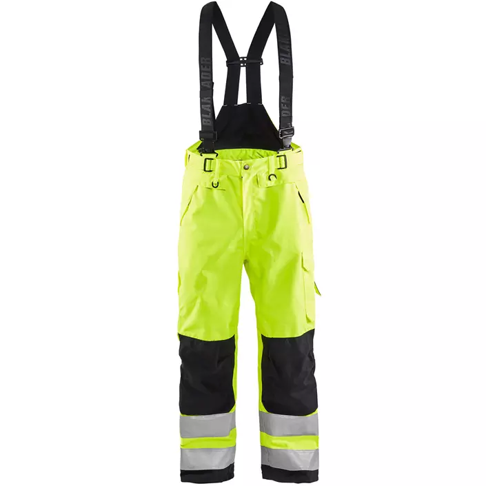 Blåkläder skalbukser, Hi-vis Gul/Sort, large image number 0
