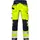 Fristads craftsman trousers 2707 PLU, Hi-Vis yellow/marine, Hi-Vis yellow/marine, swatch