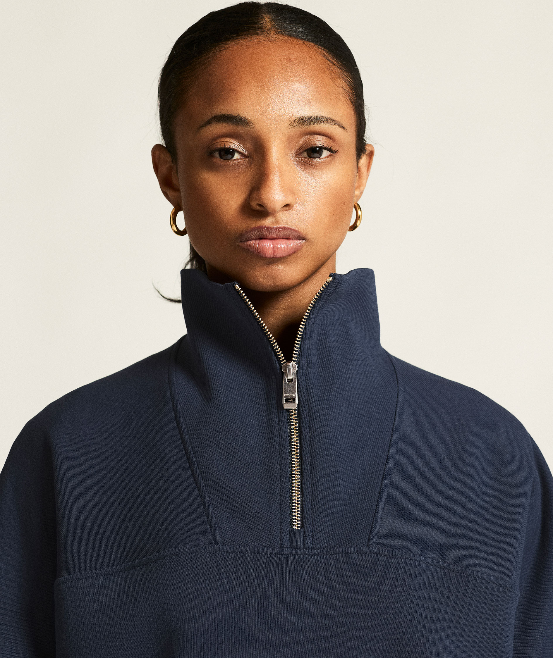 Craft Frequent women's half zip, Blaze, large image number 5