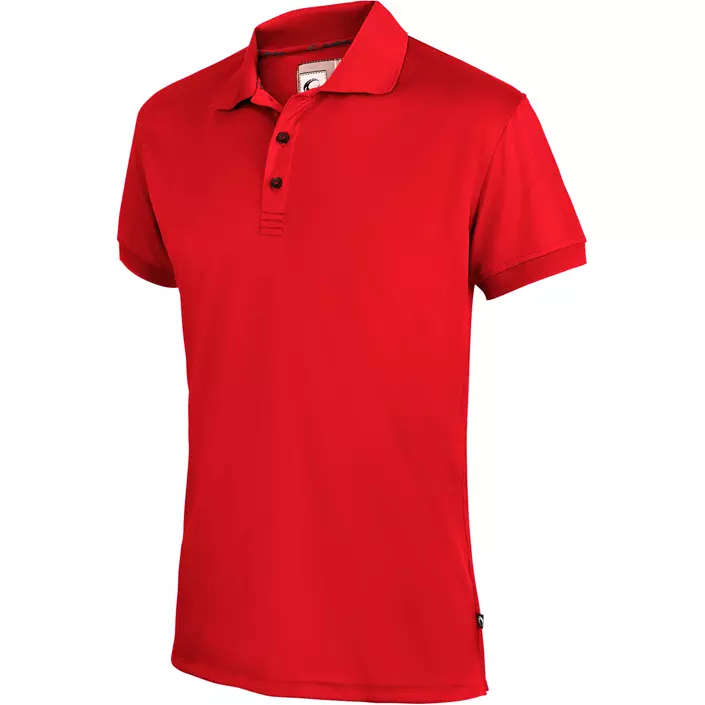 Pitch Stone polo T-skjorte, Light Red, large image number 0