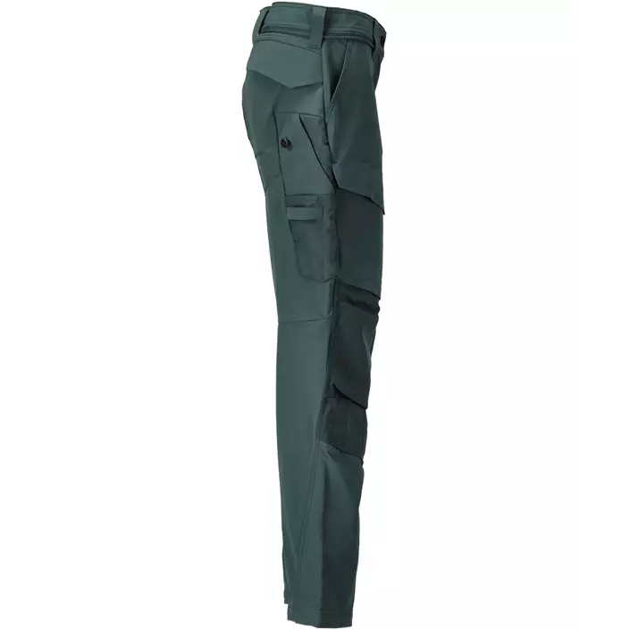 Mascot Customized diamond fit women's work trousers full stretch, Forest Green, large image number 2