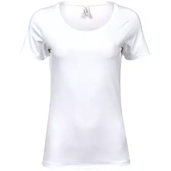 Tee Jays dame Stretch T-shirt, Hvid