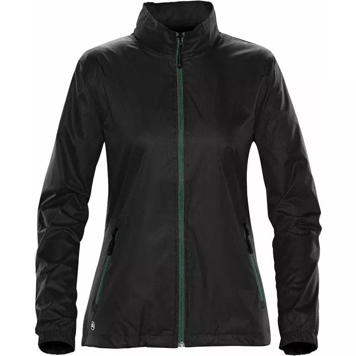 Stormtech Axis women's shell jacket, Black/Green, large image number 0